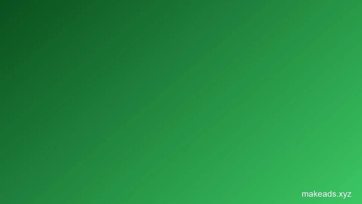 Green screen chroma key setup for professional video production